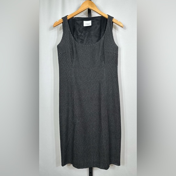 Akris Punto Dresses & Skirts - Akris Punto Women’s Size 6 Black Embroidered Detailed Sheath Dress
